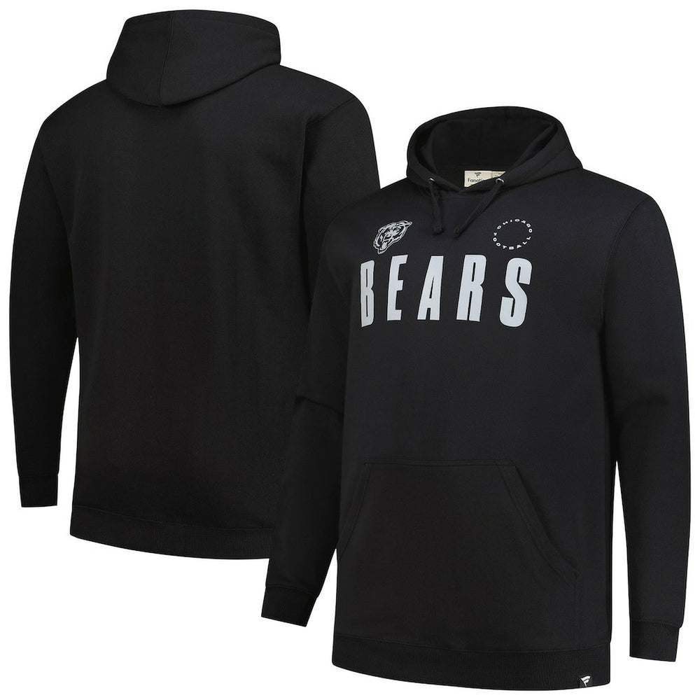 Chicago Bears Big & Tall Chip Shot Hoodie Black