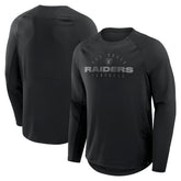 Las Vegas Raiders Big & Tall Coverage Scheme Long Sleeve T-Shirt Black