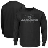 Jacksonville Jaguars Big & Tall Coverage Scheme Long Sleeve T-Shirt Black