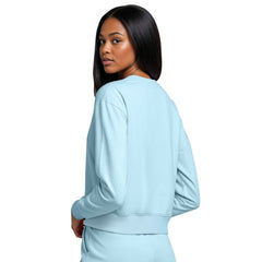 NHL New York Rangers Concepts Sport Women's Tonal Pullover Sweatshirt - Light Blue