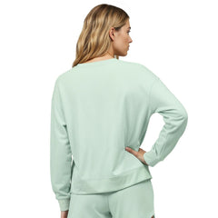 NHL Minnesota Wild Concepts Sport Women's Tonal Pullover Tri-Blend Sweatshirt - Light Green