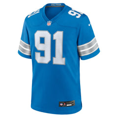 NFL Tyleik Williams Detroit Lions 2025 NFL Draft First Round Pick Game Jersey - Blue