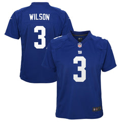NFL Russell Wilson New York Giants Youth Game Jersey - Royal