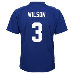NFL Russell Wilson New York Giants Youth Game Jersey - Royal