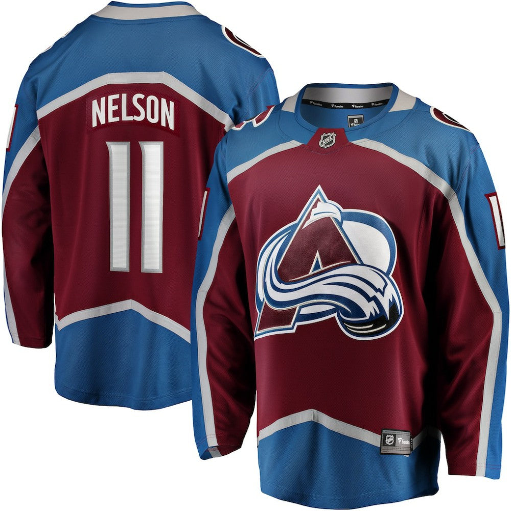 NHL Brock Nelson Colorado Avalanche Fanatics Home Breakaway Jersey - Burgundy