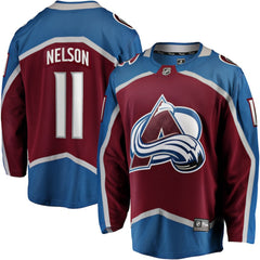 NHL Brock Nelson Colorado Avalanche Fanatics Home Breakaway Jersey - Burgundy