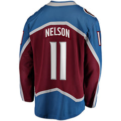 NHL Brock Nelson Colorado Avalanche Fanatics Home Breakaway Jersey - Burgundy