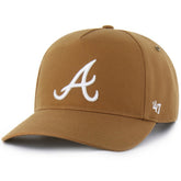 Atlanta Braves Carhartt x '47 Hitch Adjustable Hat - Brown Hats