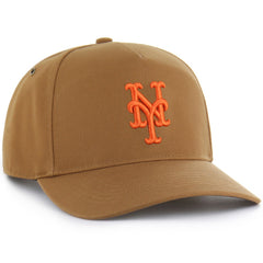 New York Mets Carhartt x '47 Hitch Adjustable Hat - Brown Hats