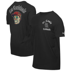 St. Louis Cardinals New Era Sugar Skulls T-Shirt - Black T-shirts