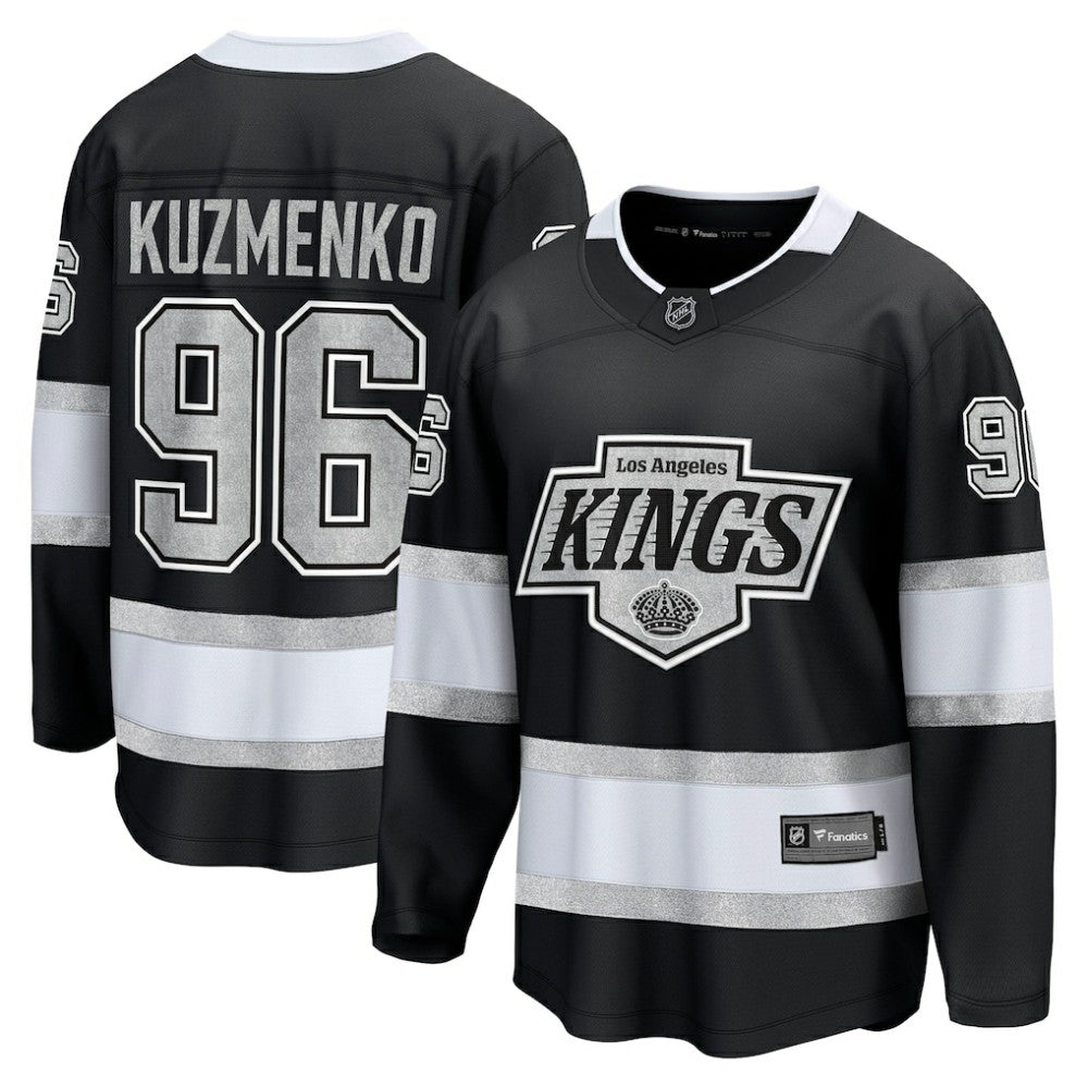 NHL Andrei Kuzmenko Los Angeles Kings Fanatics Home Breakaway Jersey - Black