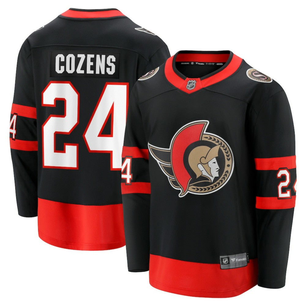 NHL Dylan Cozens Ottawa Senators Fanatics Home Breakaway Jersey - Black