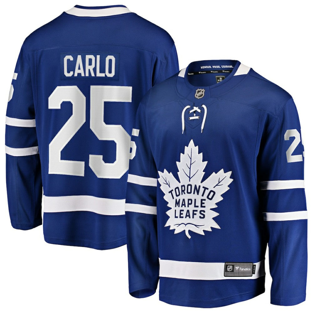 NHL Brandon Carlo Toronto Maple Leafs Fanatics Home Breakaway Jersey - Blue