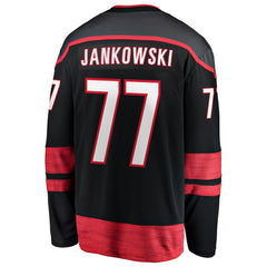 NHL Mark Jankowski Carolina Hurricanes Fanatics Home Breakaway Jersey - Black
