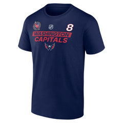 NHL Alexander Ovechkin Washington Capitals Fanatics Most Goals in NHL History T-Shirt - Navy