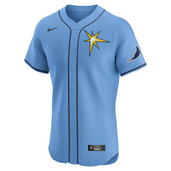 MLB Tampa Bay Rays Nike Alternate Elite Jersey - Light Blue