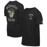 Milwaukee Bucks Sugar Skulls T-Shirt Black