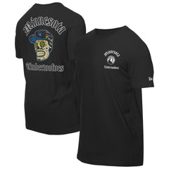 Minnesota Timberwolves Sugar Skulls T-Shirt Black