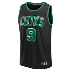 NBA Derrick White Boston Celtics Fast Break Replica Player Jersey - Statement Edition - Black