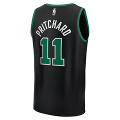 NBA Payton Pritchard Boston Celtics Fast Break Replica Player Jersey - Statement Edition - Black