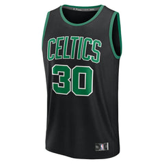 NBA Sam Hauser Boston Celtics Fast Break Replica Player Jersey - Statement Edition - Black