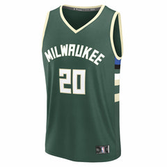 NBA A.J. Green Milwaukee Bucks Fast Break Replica Player Jersey - Icon Edition - Hunter Green