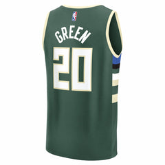 NBA A.J. Green Milwaukee Bucks Fast Break Replica Player Jersey - Icon Edition - Hunter Green