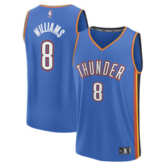 NBA Jalen Williams Oklahoma City Thunder Fast Break Replica Player Jersey - Icon Edition - Blue