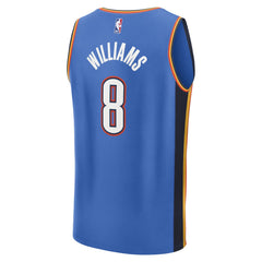 NBA Jalen Williams Oklahoma City Thunder Fast Break Replica Player Jersey - Icon Edition - Blue