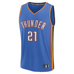 NBA Aaron Wiggins Oklahoma City Thunder Fast Break Replica Player Jersey - Icon Edition - Blue