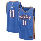 NBA Isaiah Joe Oklahoma City Thunder Fast Break Replica Player Jersey - Icon Edition - Blue