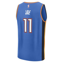 NBA Isaiah Joe Oklahoma City Thunder Fast Break Replica Player Jersey - Icon Edition - Blue
