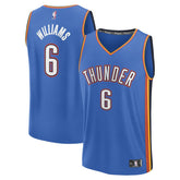 NBA Jaylin Williams Oklahoma City Thunder Fast Break Replica Player Jersey - Icon Edition - Blue