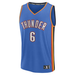 NBA Jaylin Williams Oklahoma City Thunder Fast Break Replica Player Jersey - Icon Edition - Blue