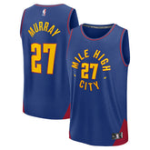NBA Jamal Murray Denver Nuggets Fast Break Replica Player Jersey sale - Statement Editi- Blue