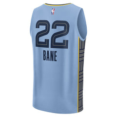 NBA Desmond Bane Memphis Grizzlies Fast Break Replica Player Jersey - Statement Edition - Light Blue
