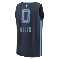 NBA Jaylen Wells Memphis Grizzlies Fast Break Replica Player Jersey - Icon Edition - Navy