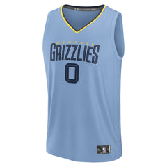 NBA Jaylen Wells Memphis Grizzlies Fast Break Replica Player Jersey - Statement Edition - Light Blue