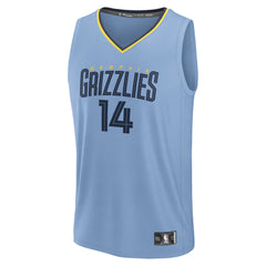 NBA Zach Edey Memphis Grizzlies Fast Break Replica Player Jersey - Statement Edition - Light Blue