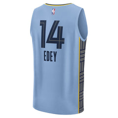 NBA Zach Edey Memphis Grizzlies Fast Break Replica Player Jersey - Statement Edition - Light Blue