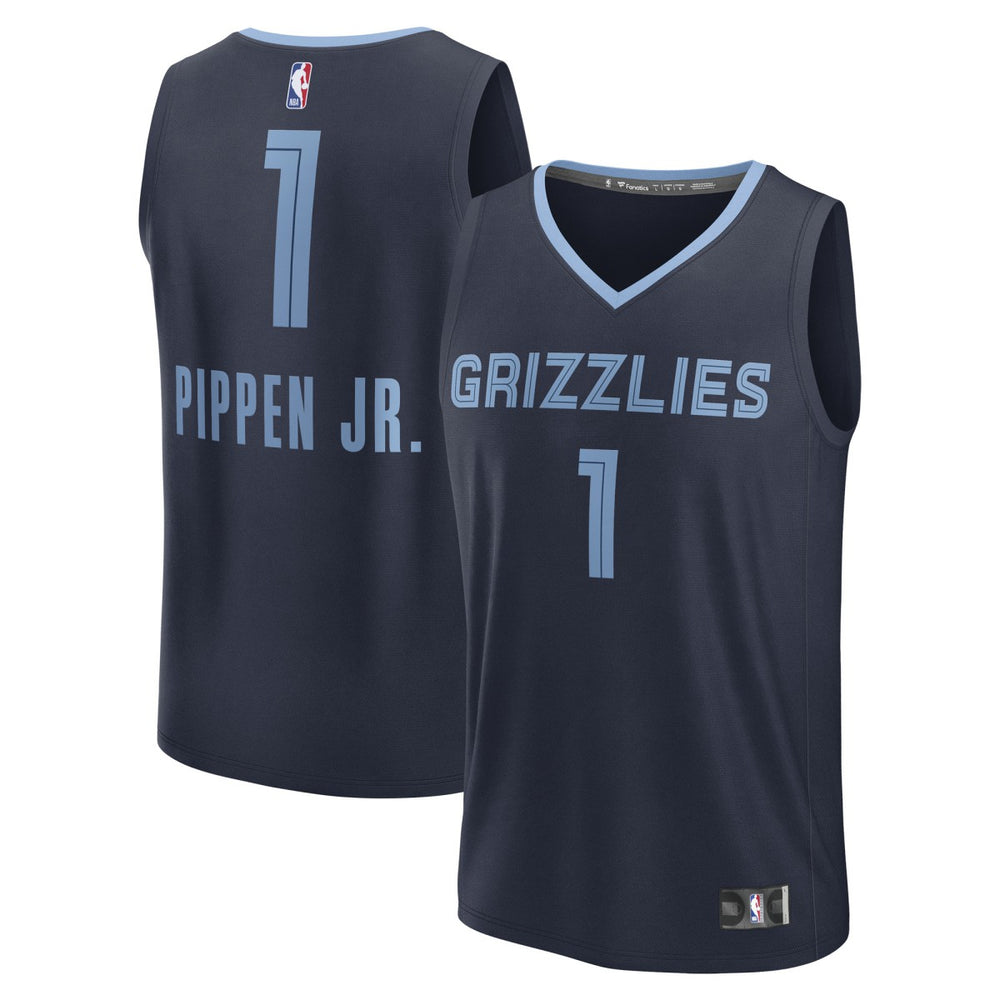 NBA Scotty Pippen Jr. Memphis Grizzlies Fast Break Replica Player Jersey - Icon Edition - Navy