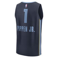 NBA Scotty Pippen Jr. Memphis Grizzlies Fast Break Replica Player Jersey - Icon Edition - Navy