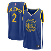 NBA Brandin Podziemski Golden State Warriors Fast Break Replica Player Jersey sale - Icon Editi- Royal