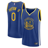 Gary Payton II Golden State Warriors Fast Break Replica Player Jersey Icon Editi- Royal
