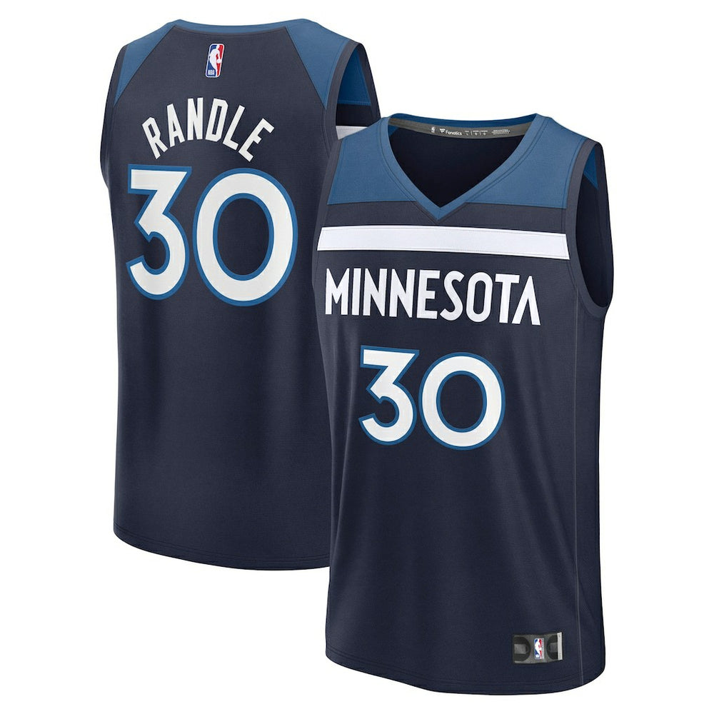NBA Julius Randle Minnesota Timberwolves Fast Break Replica Player Jersey - Icon Edition - Navy