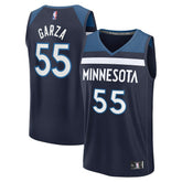 NBA Luka Garza Minnesota Timberwolves Fast Break Replica Player Jersey - Icon Edition - Navy