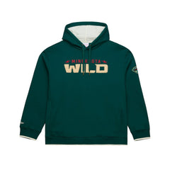 NHL Minnesota Wild Mitchell & Ness Team Legacy Hoodie - Green