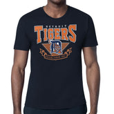 Detroit Tigers Starter ‘80s Inspired T-Shirt - Navy T-shirts
