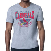 St. Louis Cardinals Starter ‘80s Inspired T-Shirt - Gray T-shirts