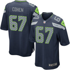 NFL Youth Seattle Seahawks Landon Cohen Team Color Game Jersey